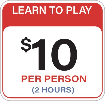 Learn to play the game of pickleball. Just $10